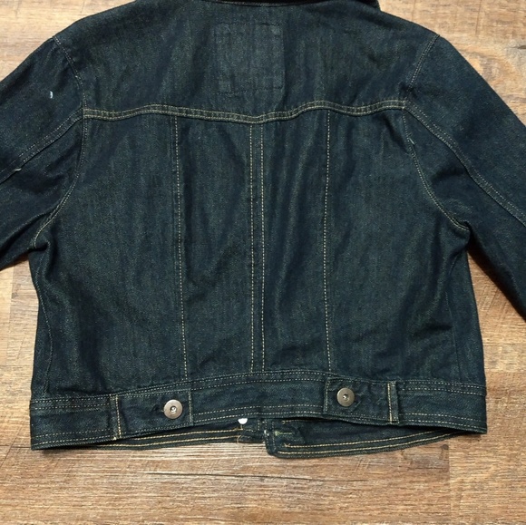 Dark denim jacket - Picture 3 of 4